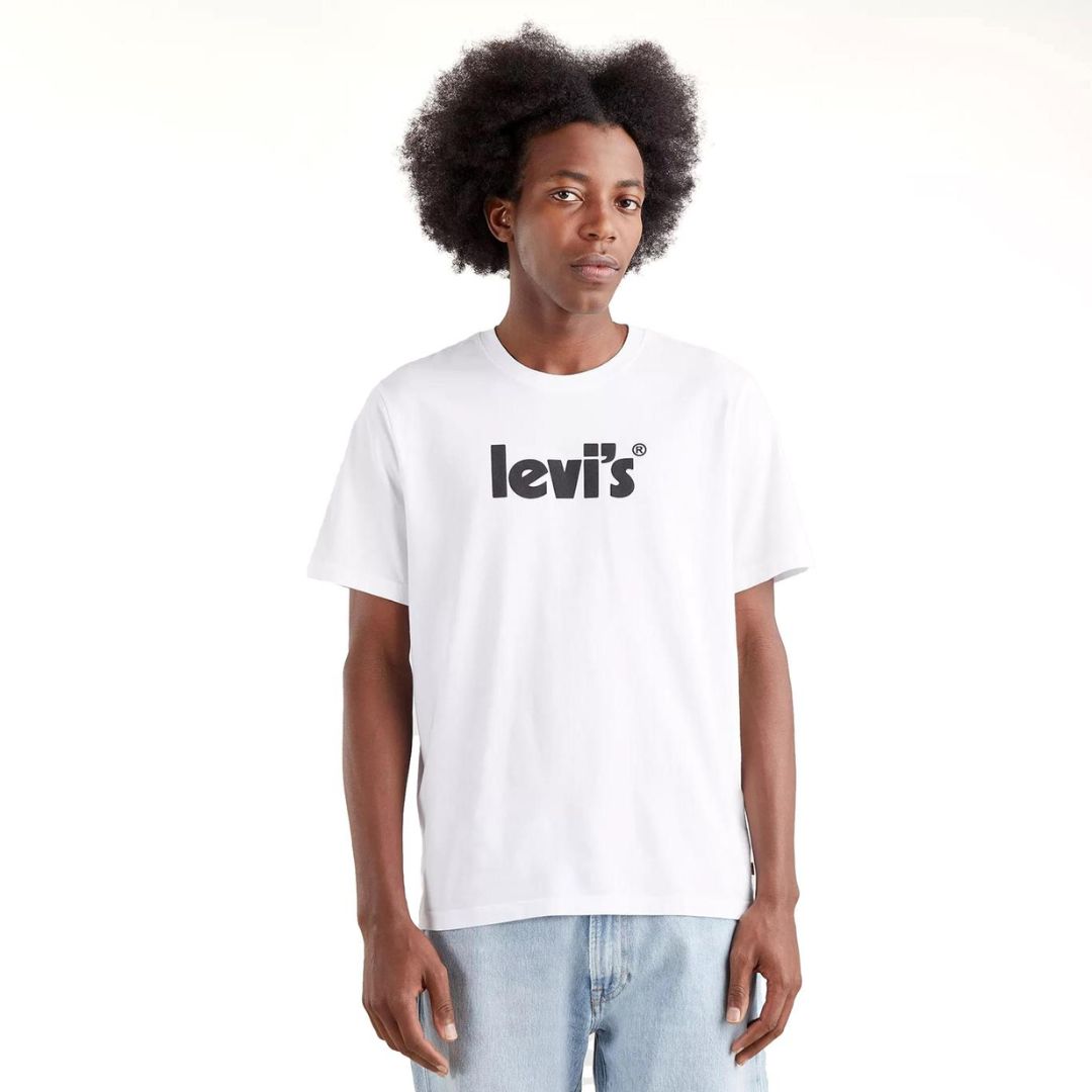 Camiseta con logo y póster de LEVI'S