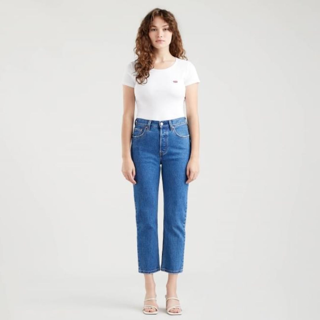 LEVI'S 501® Original Crop Jeans