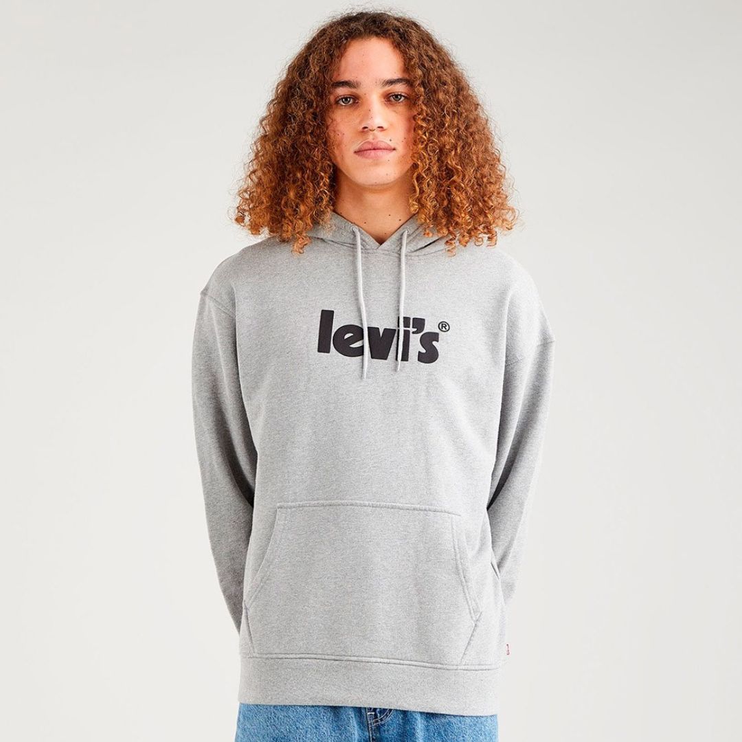 LEVI'S Relaxed Poster Logo Hoodie