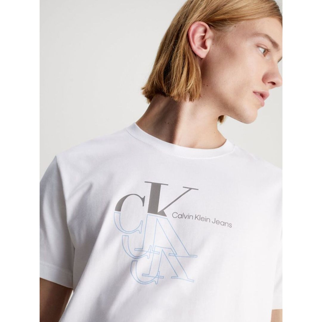 Camiseta con monograma de CALVIN KLEIN