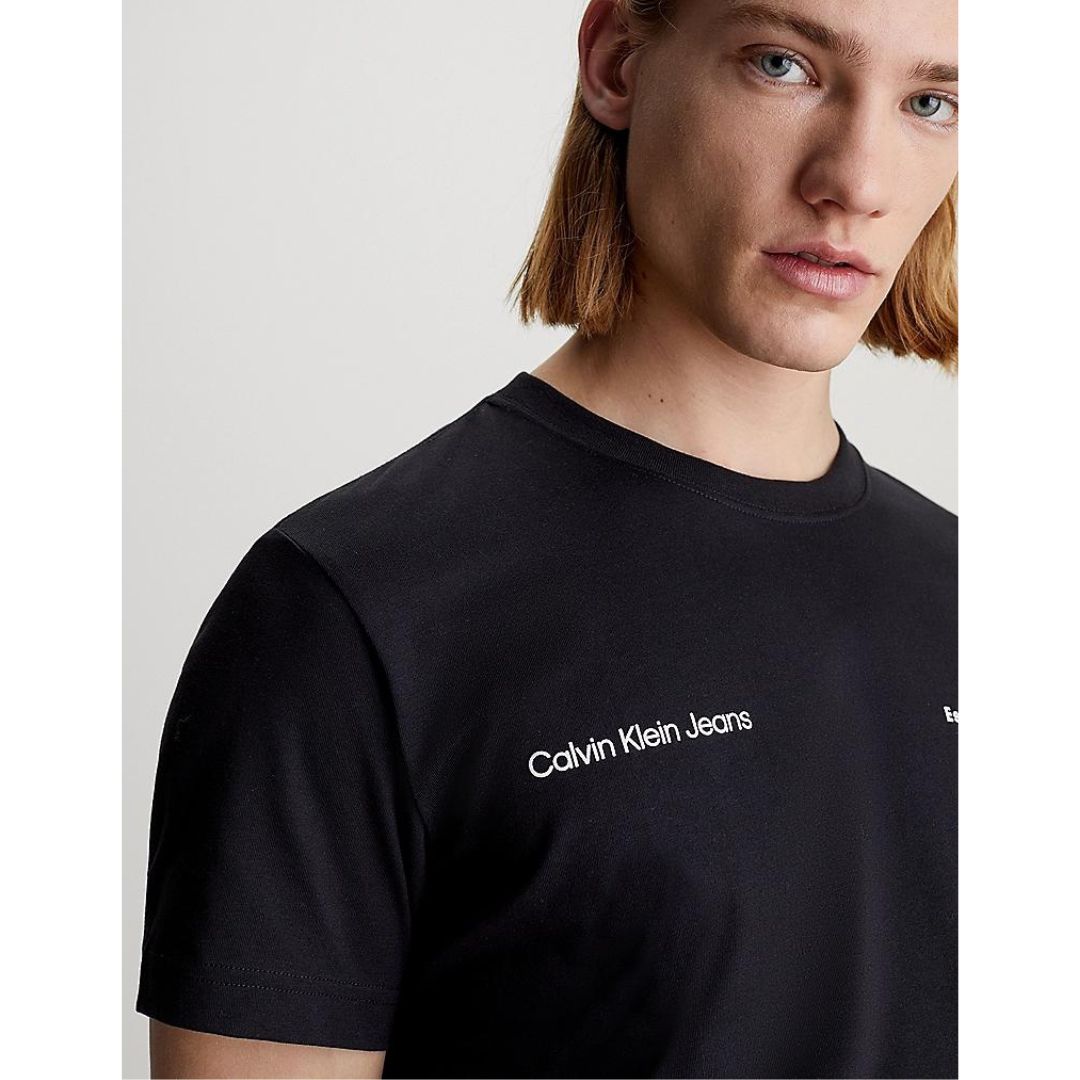 CALVIN KLEIN Camiseta con logo en la espalda