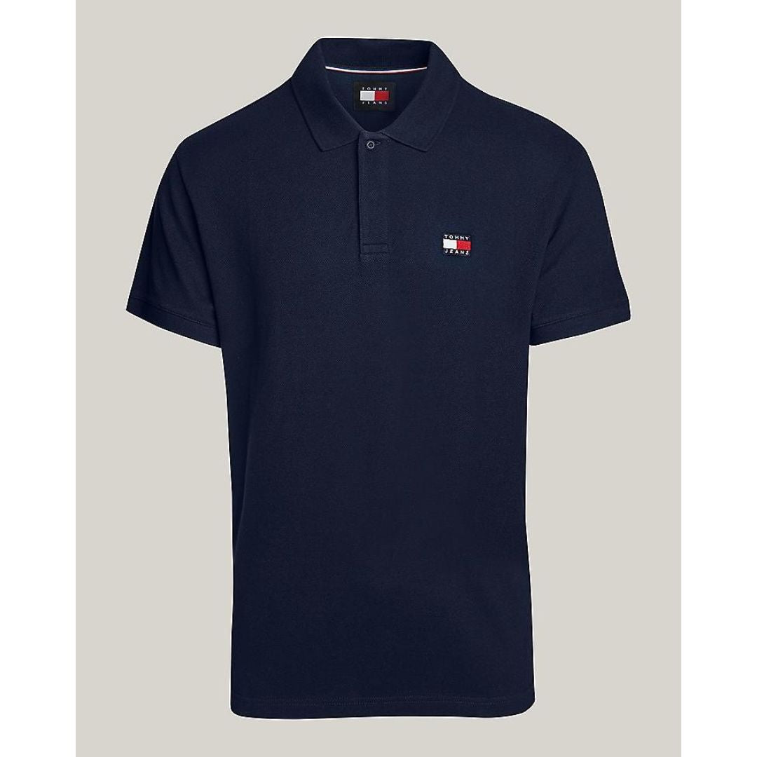 TOMMY JEANS Badge Logo Polo