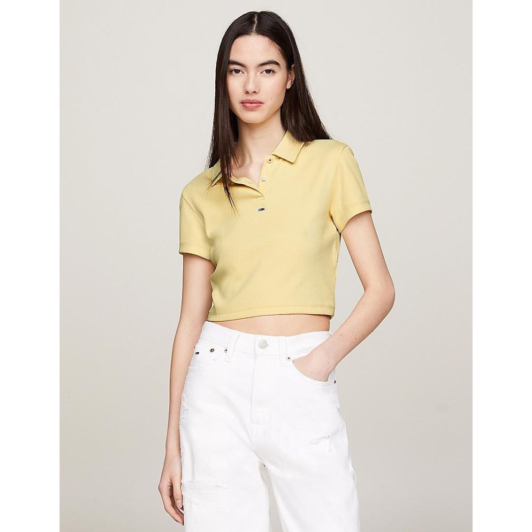 TOMMY JEANS Cropped Polo