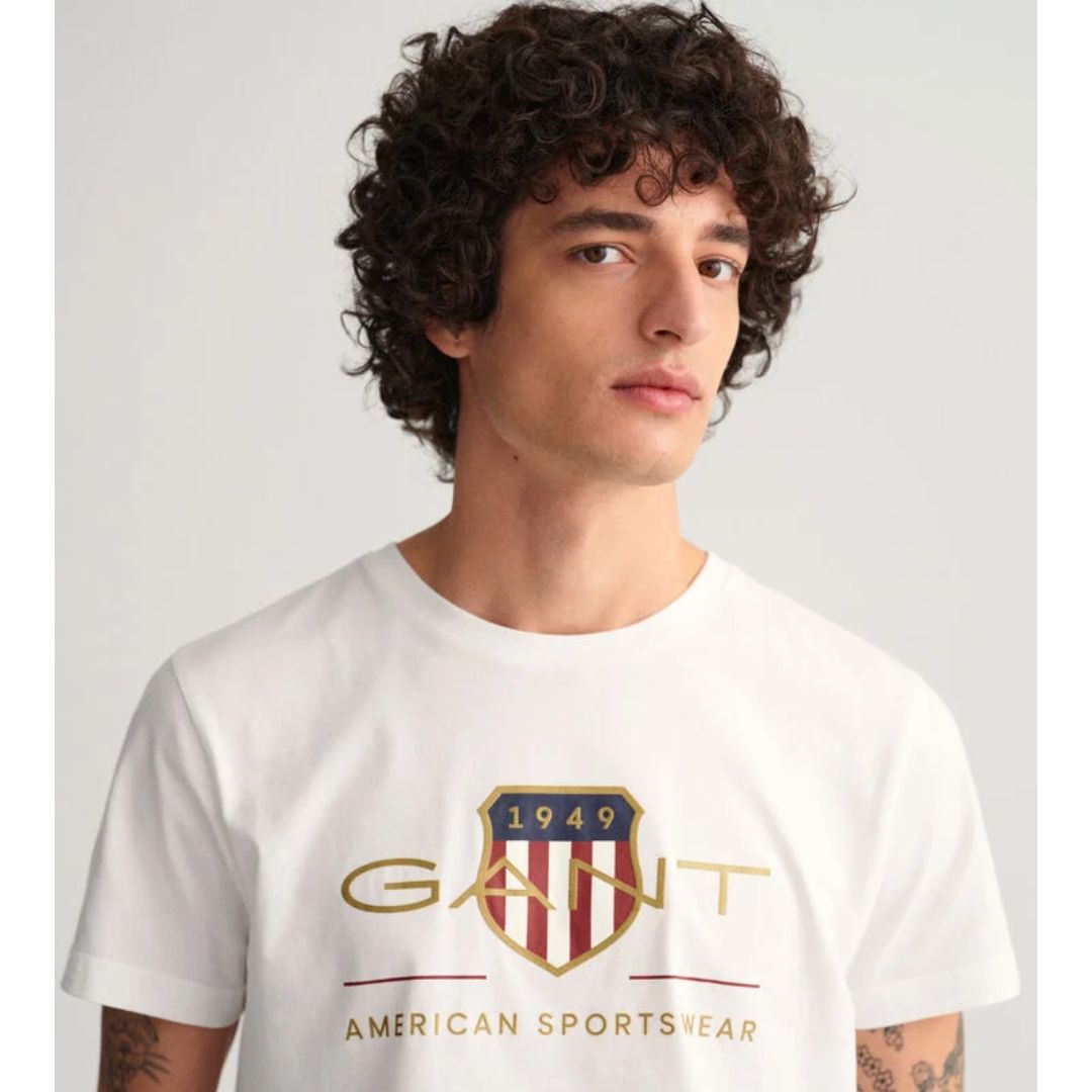 GANT Logo Archive Shield T-Shirt