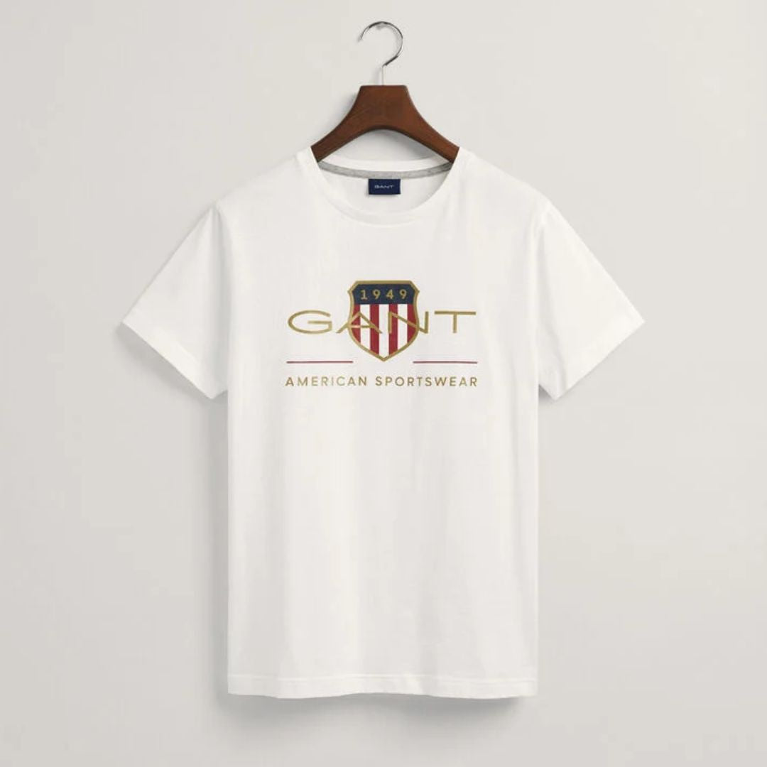 GANT Logo Archive Shield T-Shirt